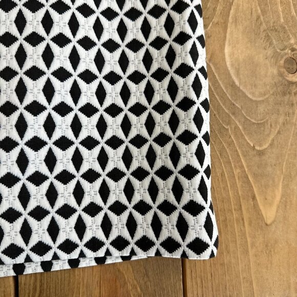 Banana Republic Woven Mini Star Pencil Skirt Nordic‎ Size 4 - Picture 4 of 6